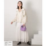 配色パイピングライトブルゾン | ad thie | 詳細画像2