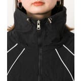 配色パイピングライトブルゾン | ad thie | 詳細画像20