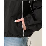 配色パイピングライトブルゾン | ad thie | 詳細画像22