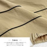 配色パイピングライトブルゾン | ad thie | 詳細画像25