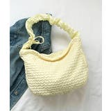 イエロー | シャーリングストラップエンボスバッグ | ad thie