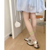 カラバリ豊富 配色シアーソックス | ad thie | 詳細画像12 