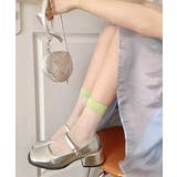 カラバリ豊富 配色シアーソックス | ad thie | 詳細画像13 