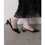 カラバリ豊富 配色シアーソックス | ad thie | 詳細画像21 