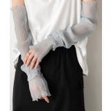 フリルシアー アームカバー | ad thie | 詳細画像20 