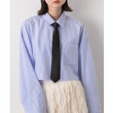 ブラック | アソート柄 ジップデザインネクタイ | ad thie