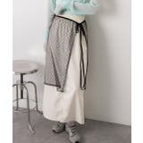 腰紐付き マルチレーススカート | ad thie | 詳細画像12 