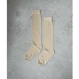 ベージュ | カラバリ豊富 ラメハイソックス | ad thie