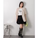 リボン付き バルーンミニスカート | ad thie | 詳細画像15 