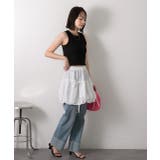 リボン付き バルーンミニスカート | ad thie | 詳細画像24 