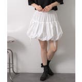 リボン付き バルーンミニスカート | ad thie | 詳細画像25 