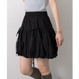 リボン付き バルーンミニスカート | ad thie | 詳細画像9 