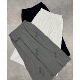 リボンデザイン ワッシャーフレアスカート | ad thie | 詳細画像25 