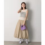 バルーンボリュームロングスカート | ad thie | 詳細画像10