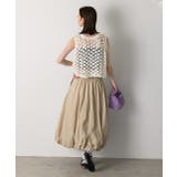 バルーンボリュームロングスカート | ad thie | 詳細画像12