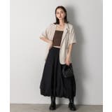 バルーンボリュームロングスカート | ad thie | 詳細画像21