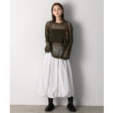 バルーンボリュームロングスカート | ad thie | 詳細画像31