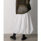 バルーンボリュームロングスカート | ad thie | 詳細画像35