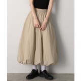 バルーンボリュームロングスカート | ad thie | 詳細画像5