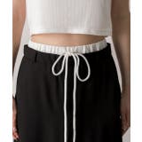 ダブルウエスト Iラインスカート | ad thie | 詳細画像21