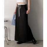 ダブルウエスト Iラインスカート | ad thie | 詳細画像22