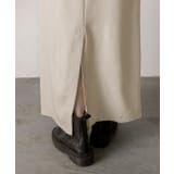 ダブルウエスト Iラインスカート | ad thie | 詳細画像33