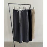 ダブルウエスト Iラインスカート | ad thie | 詳細画像34