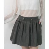 ドローコード付き ミニスカート | ad thie | 詳細画像17 