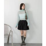 ドローコード付き ミニスカート | ad thie | 詳細画像32 