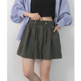 ドローコード付き ミニスカート | ad thie | 詳細画像7 