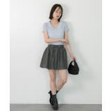 ドローコード付き ミニスカート | ad thie | 詳細画像8 