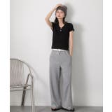 ダブルウエスト スウェットパンツ | ad thie | 詳細画像10 