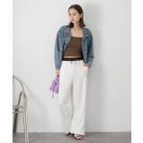 ダブルウエスト スウェットパンツ | ad thie | 詳細画像11 