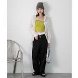 ダブルウエスト スウェットパンツ | ad thie | 詳細画像21 