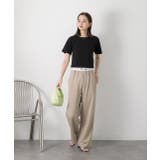 ダブルウエスト スウェットパンツ | ad thie | 詳細画像48 