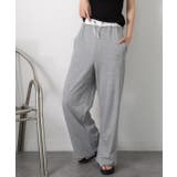 ダブルウエスト スウェットパンツ | ad thie | 詳細画像6 