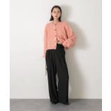 バラモチーフ付き とろみワイドパンツ | ad thie | 詳細画像33 