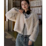 バラモチーフ付き とろみワイドパンツ | ad thie | 詳細画像36 