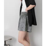 ジャガード フレアショートパンツ | ad thie | 詳細画像14 