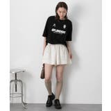 ジャガード フレアショートパンツ | ad thie | 詳細画像18 