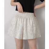 ジャガード フレアショートパンツ | ad thie | 詳細画像19 