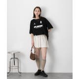 ジャガード フレアショートパンツ | ad thie | 詳細画像23 