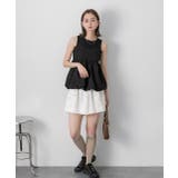 ジャガード フレアショートパンツ | ad thie | 詳細画像27 