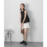 ジャガード フレアショートパンツ | ad thie | 詳細画像28 