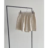 ジャガード フレアショートパンツ | ad thie | 詳細画像32 