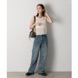 ポケットデザイン ストレートデニム | ad thie | 詳細画像20 