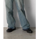 裾デザイン ストレートデニム | ad thie | 詳細画像16 