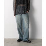 裾デザイン ストレートデニム | ad thie | 詳細画像20 