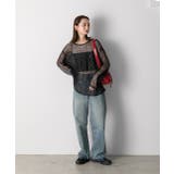 裾デザイン ストレートデニム | ad thie | 詳細画像24 