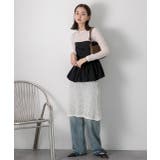 裾デザイン ストレートデニム | ad thie | 詳細画像25 